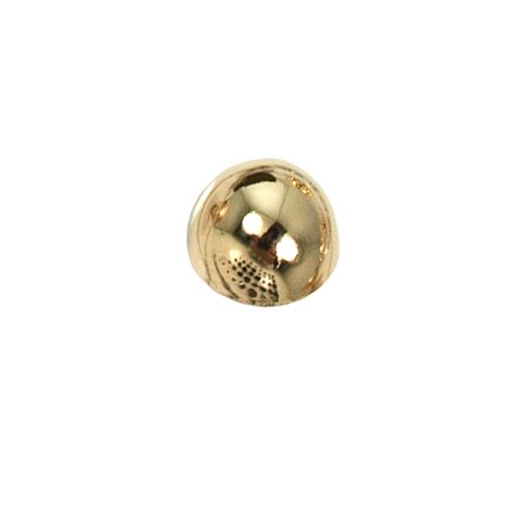 Bouton Gustav demi-sphère 12mm - Or