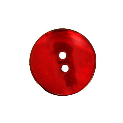 Boutons nacré 22 mm - Ecarlate