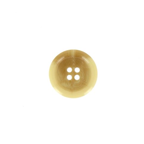 Bouton Veste homme 15 mm uni - Couleur bois