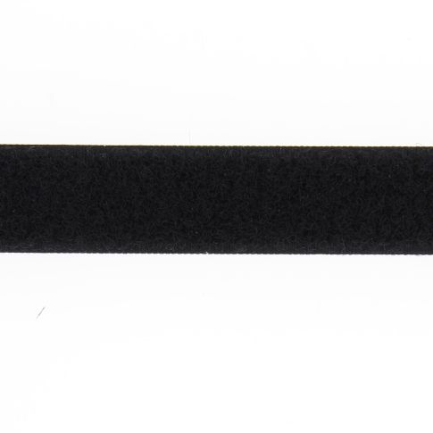 Velcro agrippant à coudre Noir - 2 Tailles