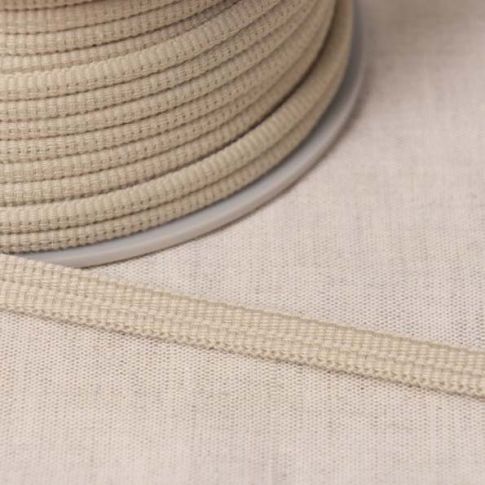 Cordon double passepoil Beige x1m