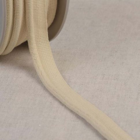 Cordon dépassant 5mm Ecru x1m