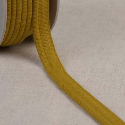 Cordon dépassant 5mm Moutarde x1m