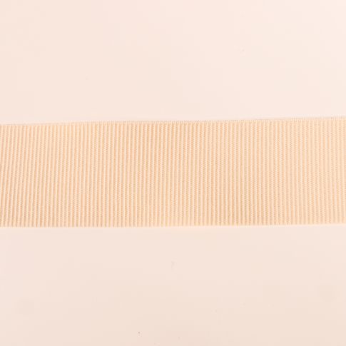 Ruban gros grain élastique ceinture 36 mm Frou-Frou - Blanc cassé x1m