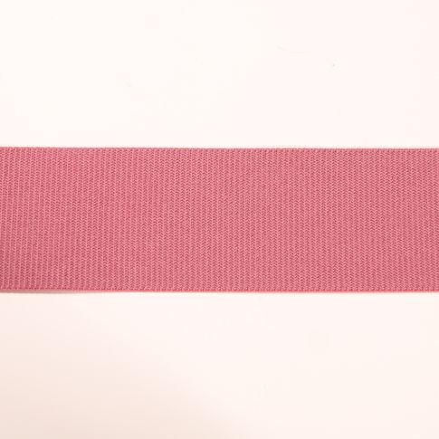 Ruban gros grain élastique ceinture 36 mm Frou-Frou - Rose poudré x1m