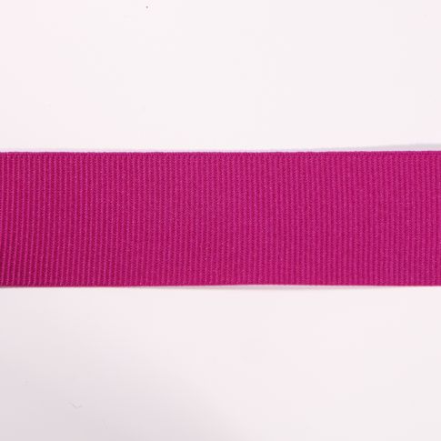 Ruban gros grain élastique ceinture 36 mm Frou-Frou - Violet fuchsia x1m