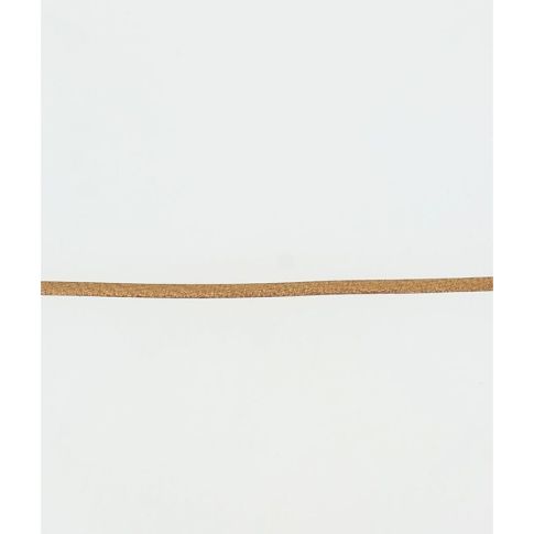 Cordon spaghetti brillant 7 mm Frou-Frou Or foncé x1m