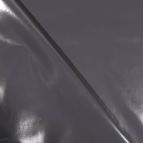 Coupon Toile cirée uni Anthracite - Coupon de 30 cm
