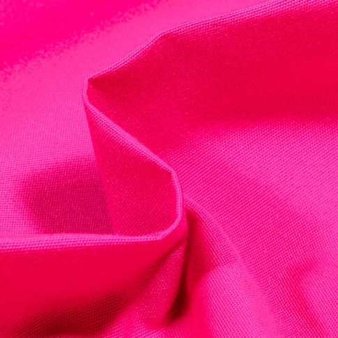 Coupon Tissu Toile extérieure uni Grande Largeur Dralon Rose fuchsia - Coupon de 20 cm