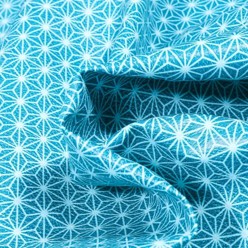 Tissu Simili cuir d'ameublement Casual Vert canard
