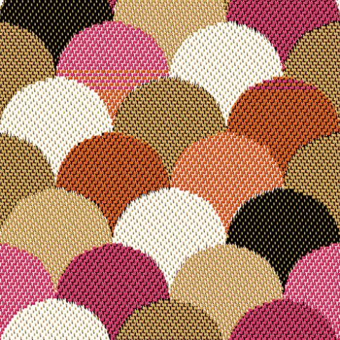 Tissu Jacquard d'ameublement Ariel Rose
