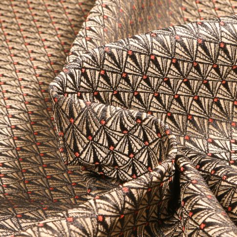 Tissu Jacquard Sinatra Bronze