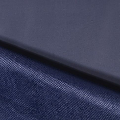 Coupon Tissu Toile à sac envers PVC déperlant ultra robuste Bleu marine - Coupon de 30 cm