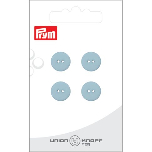 Bouton Prym Stella 12 mm x4 - Bleu clair