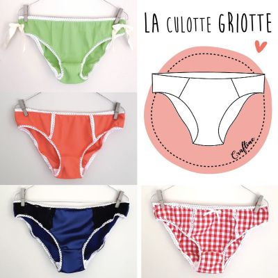 Patron Craftine Culotte Griotte