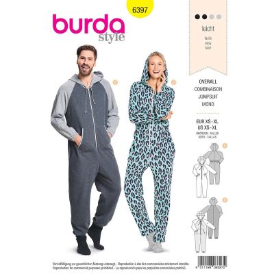 Patron Burda 6397 Combinaison
