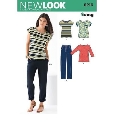 Patron New Look 6216 Ensemble Femmes