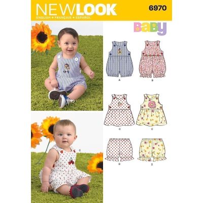 Patron New Look 6970 Ensemble Bébé