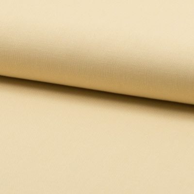 Tissu Coton Sergé d&#039;ameublement uni Ecru - Par 10 cm