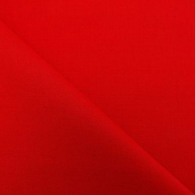 Tissu Coton uni Rouge cardinal - Par 10 cm