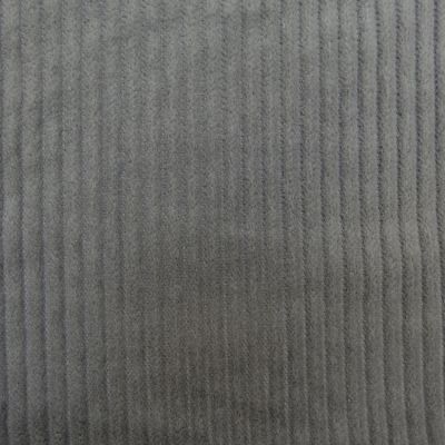 Tissu Velours Grosses côtes Gris x10cm