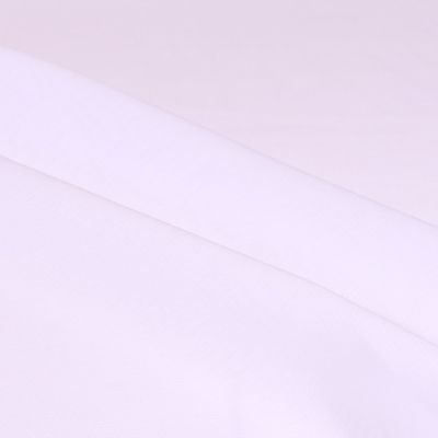 Tissu Mousseline uni Blanc - Par 10 cm
