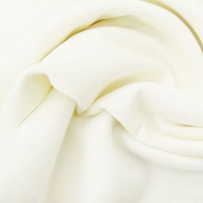 Tissu Molleton Sweat uni Ecru x10cm