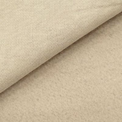 Tissu Molleton Sweat uni Beige x10cm