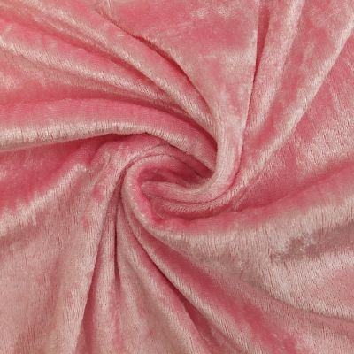 Panne de velours Rose pastel x10cm