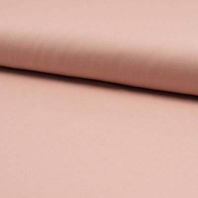 Tissu Popeline de coton unie Saumon - Par 10 cm