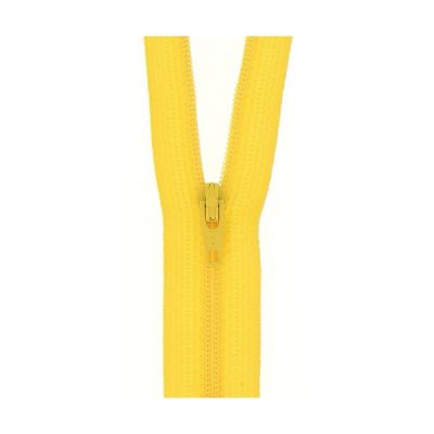 Fermeture à glissière non séparable Jaune 20 cm