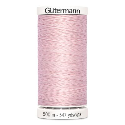Fil Gütermann Pour tout coudre 500m - Rose clair