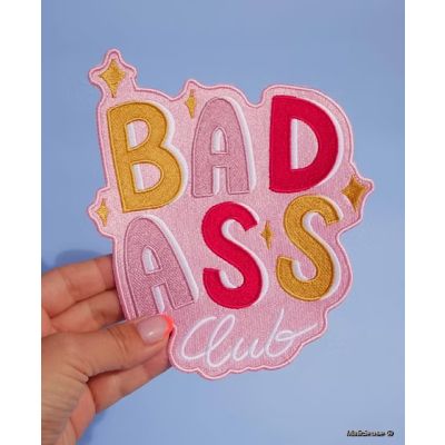 Ecusson Thermocollant Badass Club XL
