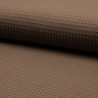 Tissu Nid d&#039;abeille Marron x10cm