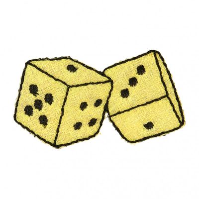 Ecusson Thermocollant Casino - Dés