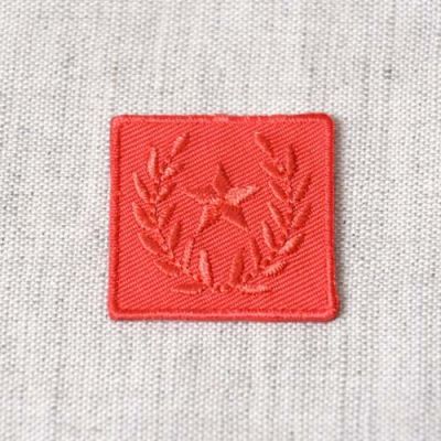 Ecusson Thermocollant Badge Etoile - Rouge