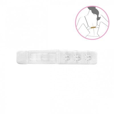 Prolongateur de soutien-gorge Blanc - 3 tailles