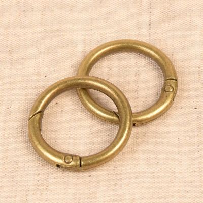 Anneaux pour sacs 33,5 mm - Bronze