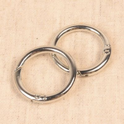 Anneaux pour sacs 33,5 mm - Argent
