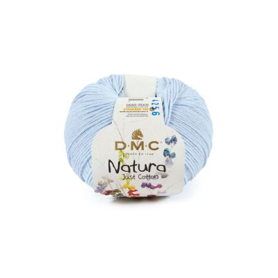 Pelote DMC Coton Natura - Bleu Layette N°05