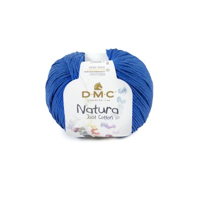 Pelote DMC Coton Natura - Bleu Electrique N°112