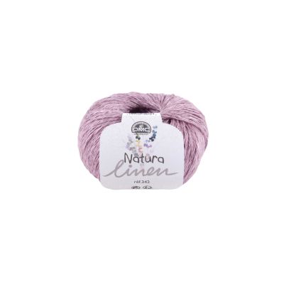 Pelote DMC Coton Natura Linen - Lilas N°136