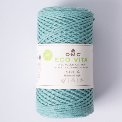 Cordon de Coton recyclé Eco Vita Taille 4 DMC - Vert d&#039;eau