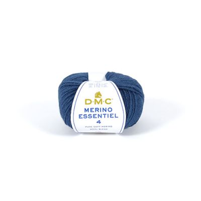 Fil Laine Essentiel 4 Merino DMC - Bleu