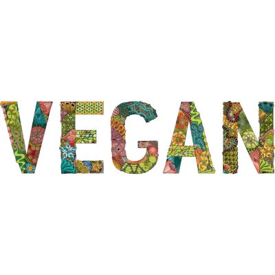 Sticker textile thermo-adhésif  7x7 cm - Vegan 