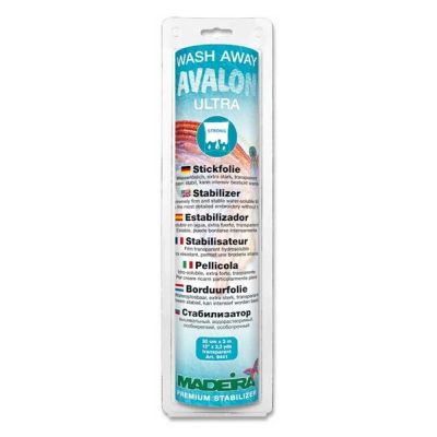 Stabilisateur de broderie hydrosoluble Avalon Ultra Madeira 