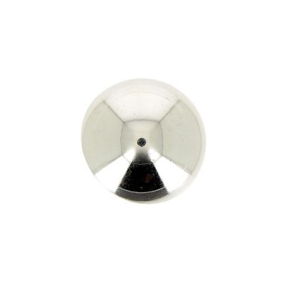 Bouton métal Donatello demi-sphère 22 mm - Argent