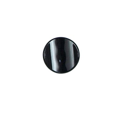 Bouton Matthew courbé 12 mm - Noir