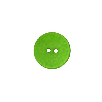 Bouton effet froissé 15 mm - Vert