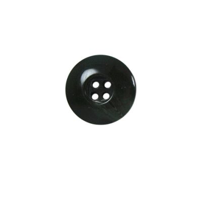 Bouton incurvé nacré Vera 14 mm - Vert